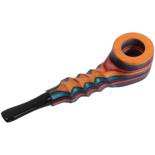 Pipes The Mill Rainbow Wood Pipe 3 3 4"