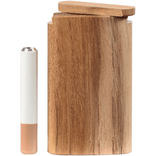 Pipes The Mill Small Teak Slider Wood Dugout With Bat