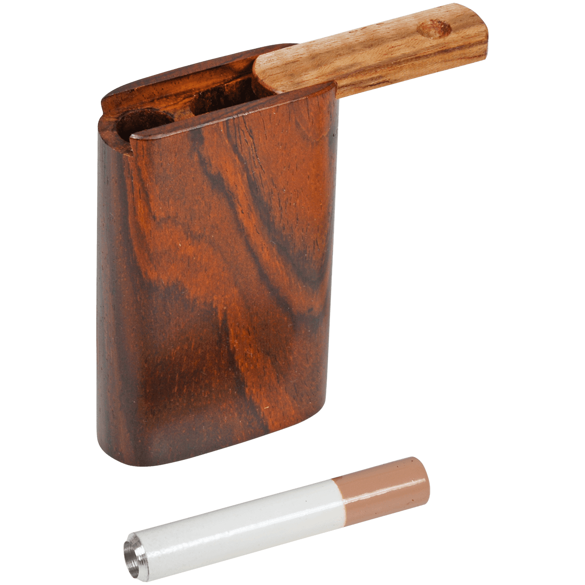 Pipes The Mill Small Cocobolo Slider Wood Dugout With Bat