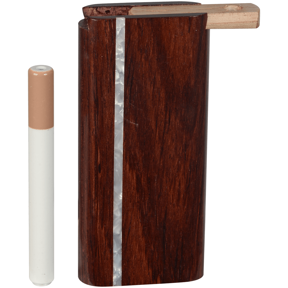 Pipes The Mill Large Honduras Pearl Slider Wood Dugout With Bat