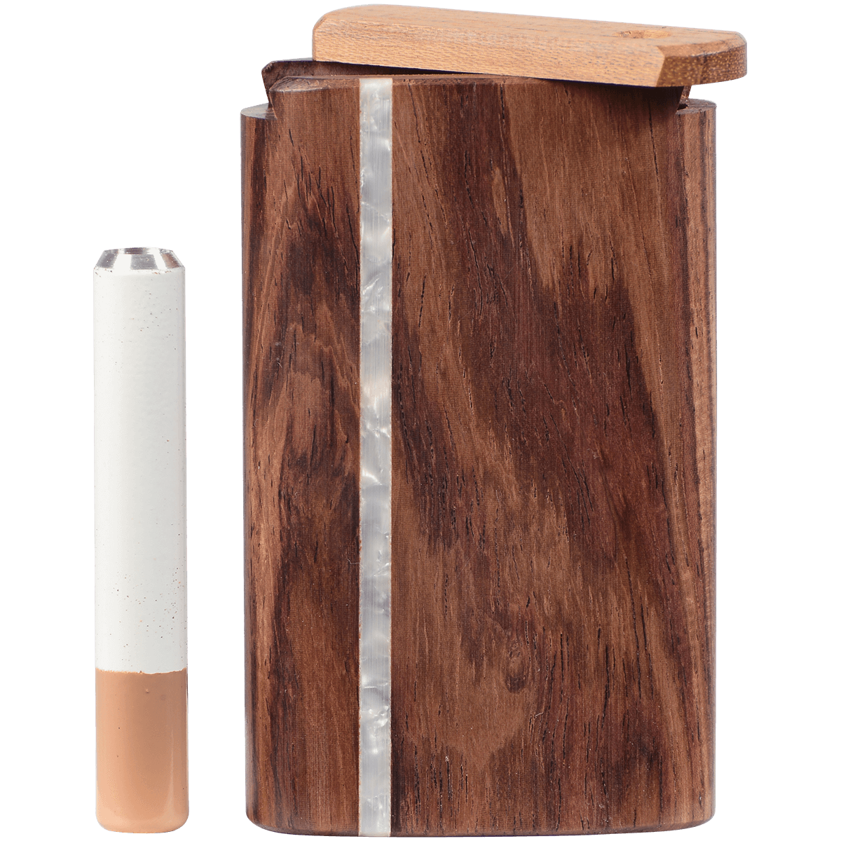 Pipes The Mill Small Honduras Pearl Slider Wood Dugout With Bat
