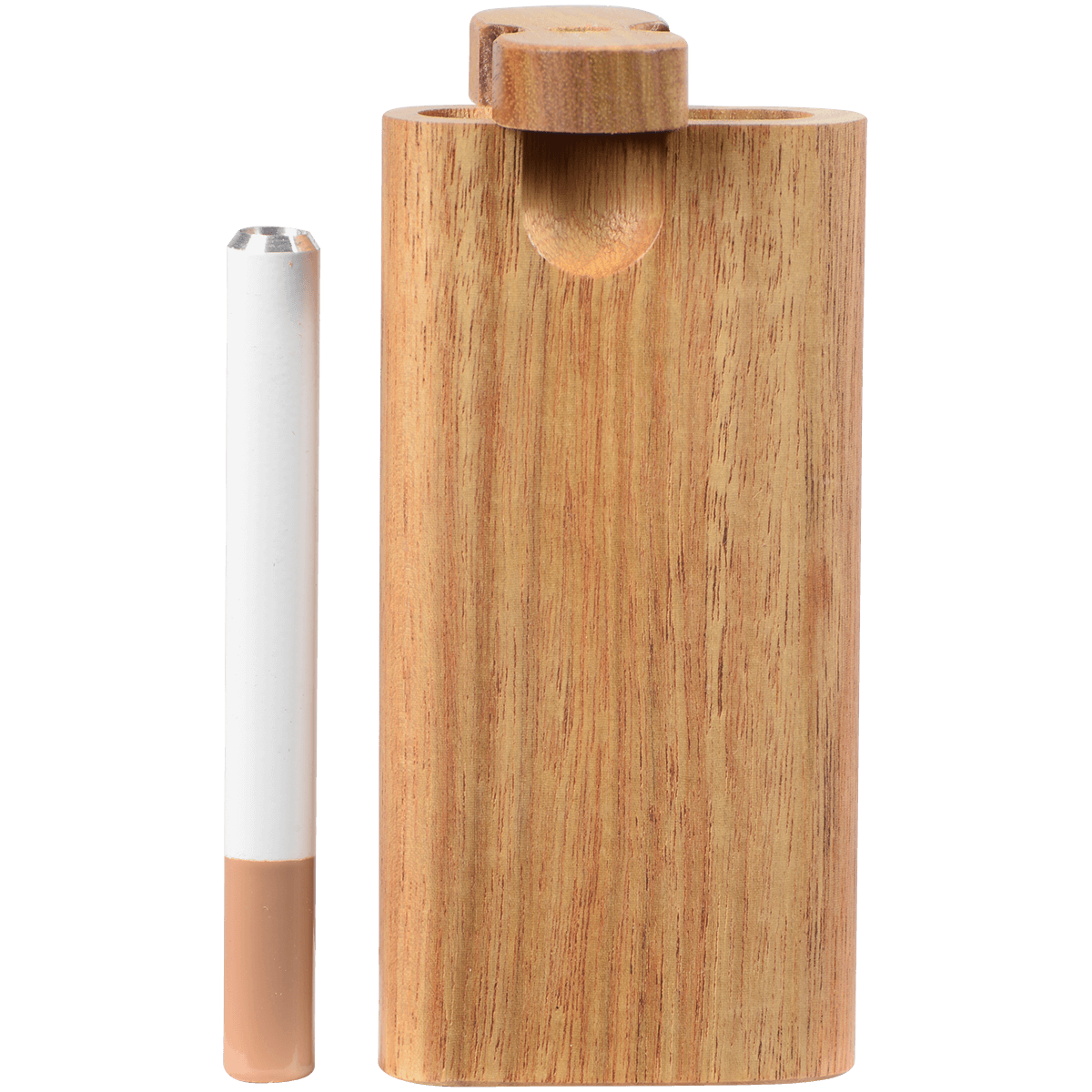 Pipes The Mill Large Mahogany Swivel Wood Dugout With Bat