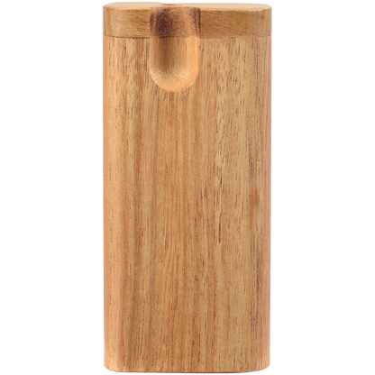 Pipes The Mill Large Mahogany Swivel Wood Dugout With Bat