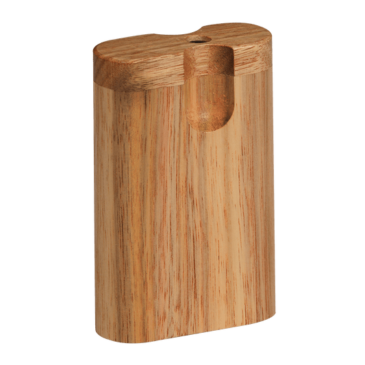 Pipes The Mill Small Mahogany Swivel Wood Dugout With Bat