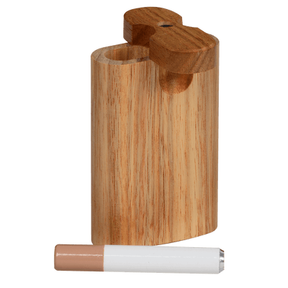 Pipes The Mill Small Mahogany Swivel Wood Dugout With Bat
