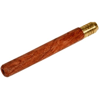 Pipes The Mill Rosewood Cigarette With Brass Tip 3 1 8"