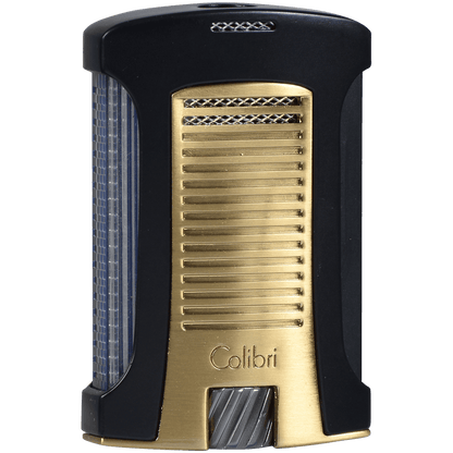 Lighter Colibri Daytona Single Jet Flame Black And Gold