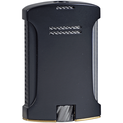 Lighter Colibri Daytona Single Jet Flame Black And Gold