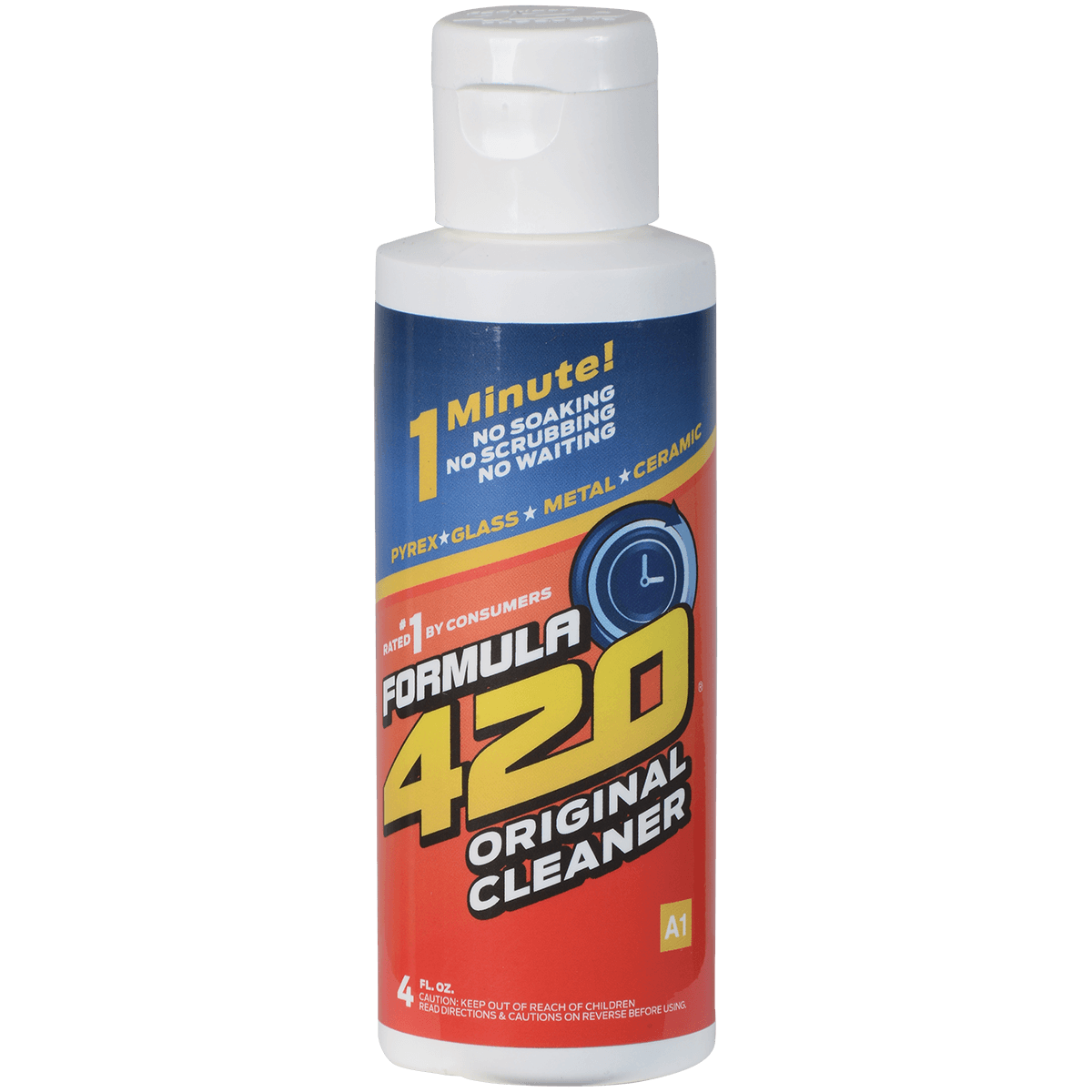 Cleaners Formula 420 Glass Cleaner 4 Oz. Bottle