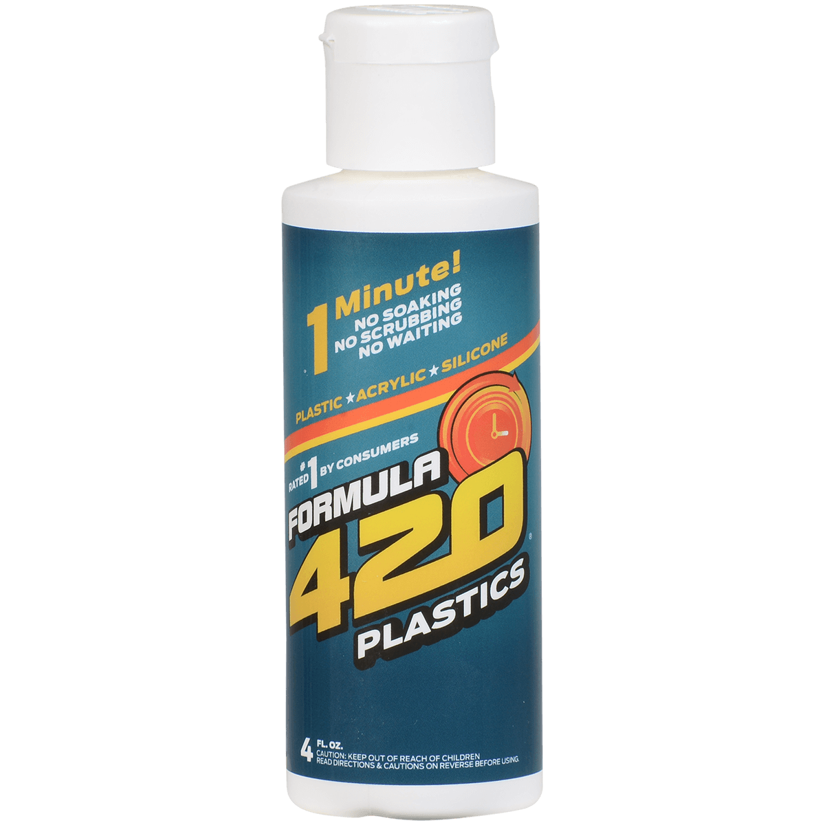 Cleaners Formula 420 Plastic Acrylic Cleaner 4 Oz. Bottle