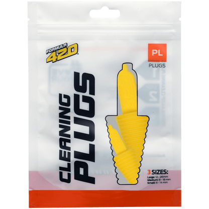 Cleaning Plugs Formula 420 Yellow (Large Medium Small)