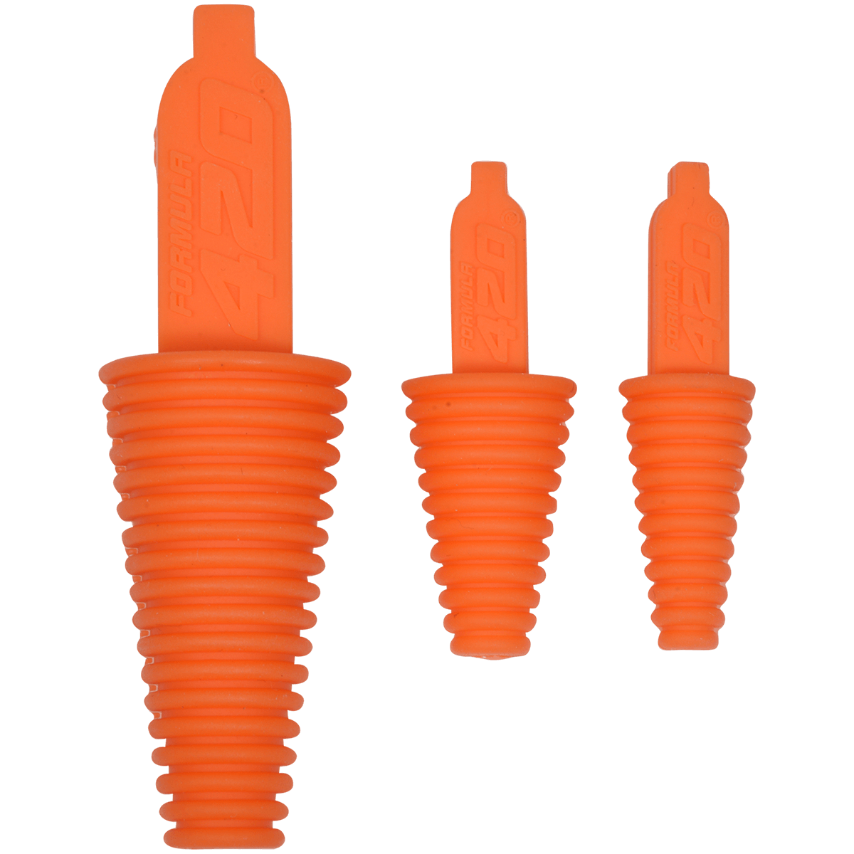 Cleaning Plugs Formula 420 Orange (Large Medium Small)