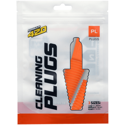 Cleaning Plugs Formula 420 Orange (Large Medium Small)