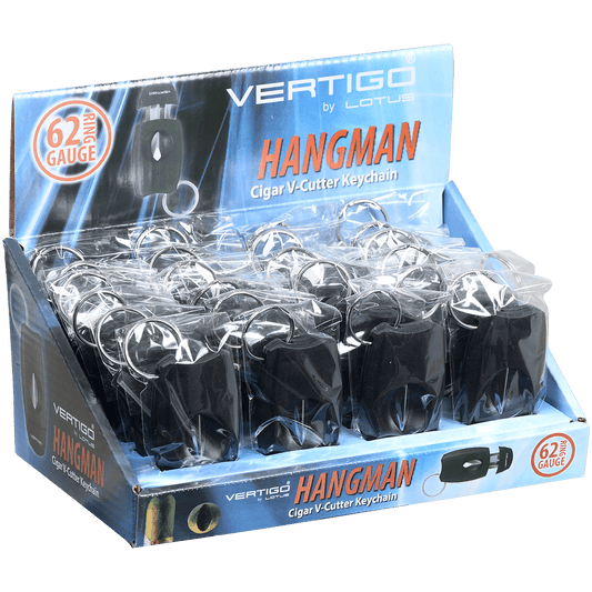 Vertigo Cigar Cutter Hangman 62 Ring Gauge 24 Ct. Display