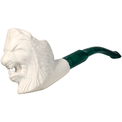 Pipes Mini Meerschaum Lion Design In Bubble Bag