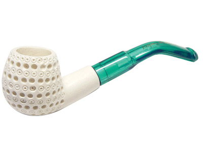 Pipes Mini Meerschaum Lattice Design In Bubblebag