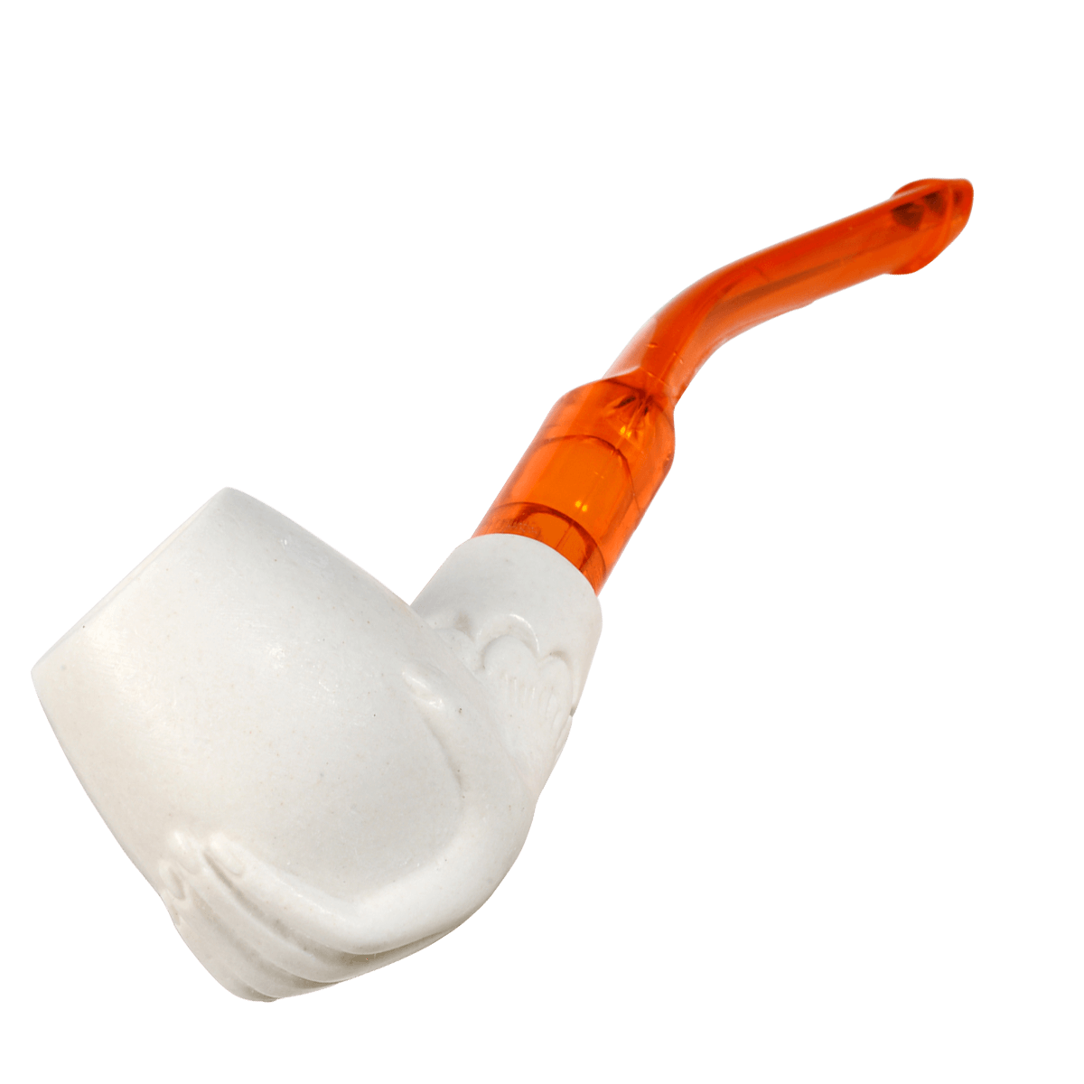 Pipes Mini Meerschaum Hand Design In Bubble Bag