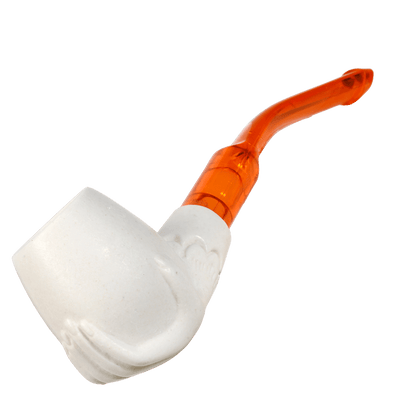 Pipes Mini Meerschaum Hand Design In Bubble Bag