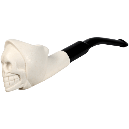 Pipes Mini Meerschaum Grim Reaper Design In Bubble Bag