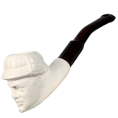 Pipes Mini Meerschaum Sherlock Holmes Design In Bubble Bag