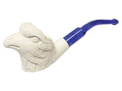 Pipes Mini Meerschaum Eagle Design In Bubble Bag