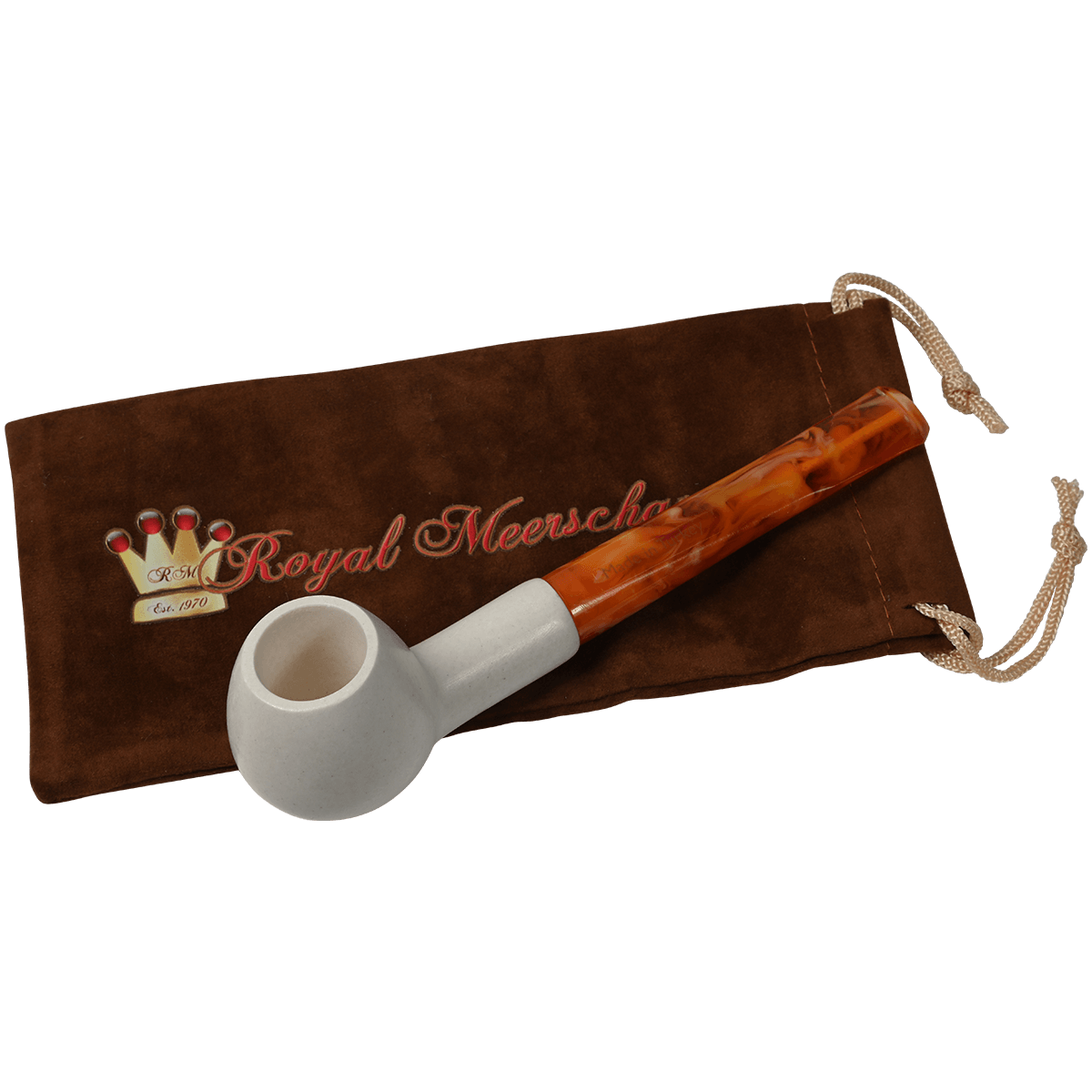 Royal Meerschaum Pipes Regular Apple Smooth Straight