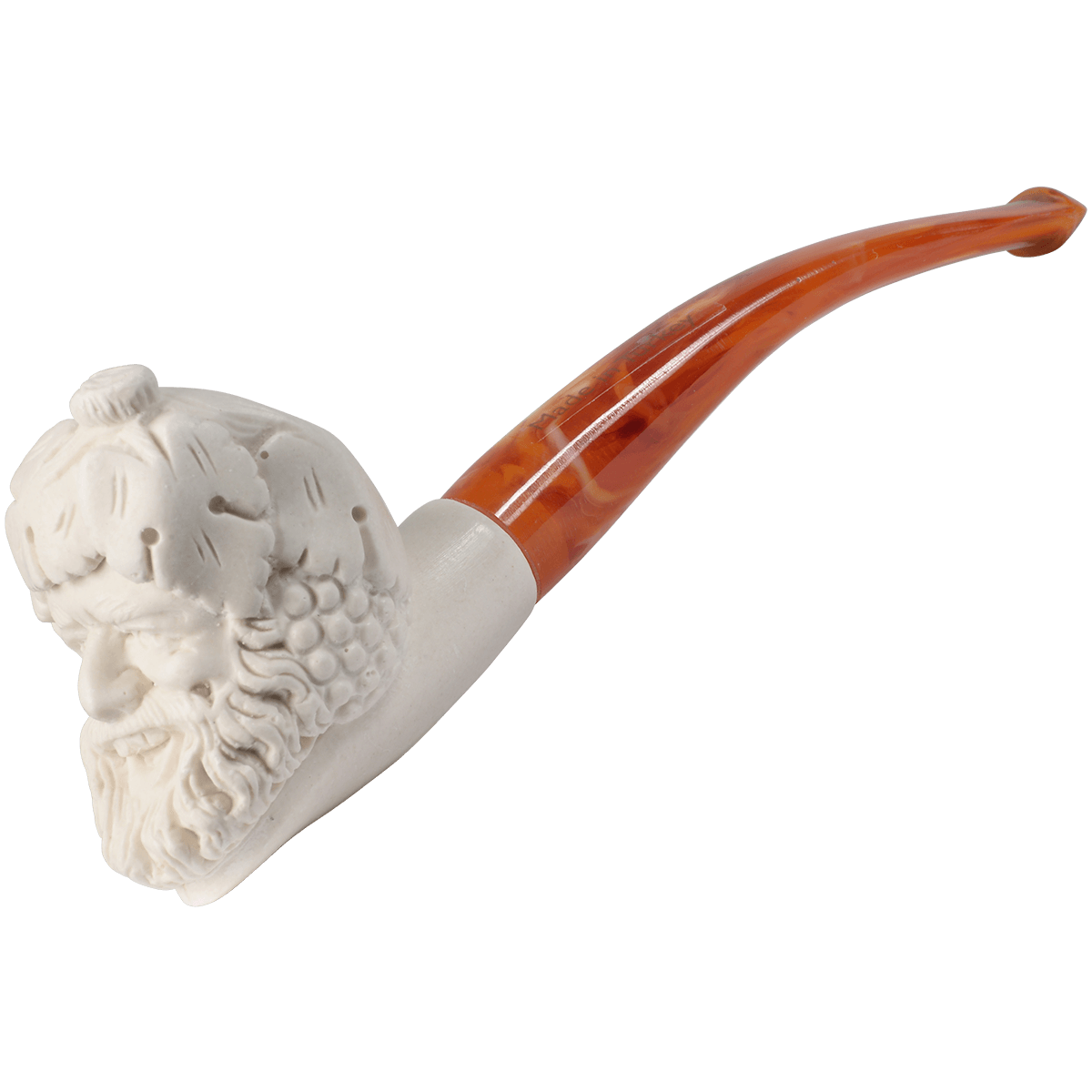 Royal Meerschaum Pipes Regular Bacchus Design