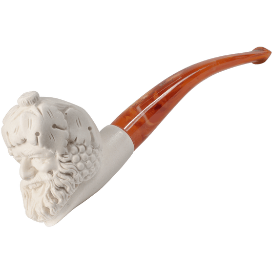 Royal Meerschaum Pipes Regular Bacchus Design