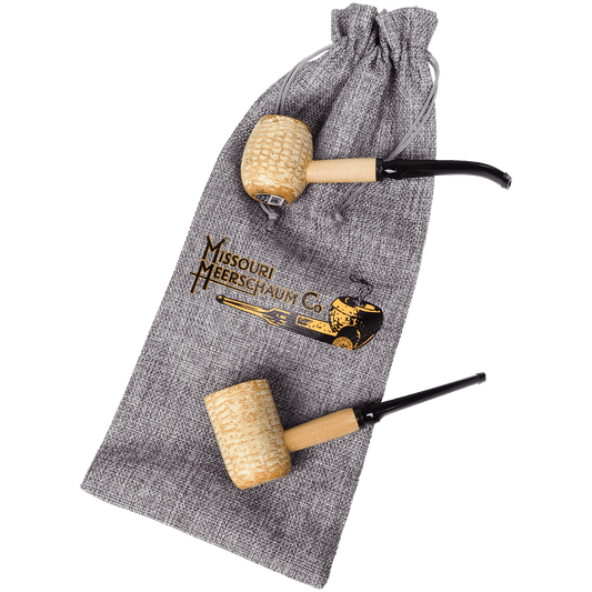 Pipes Miss. Meerschaum Corn Cob Diplomat Gift Set