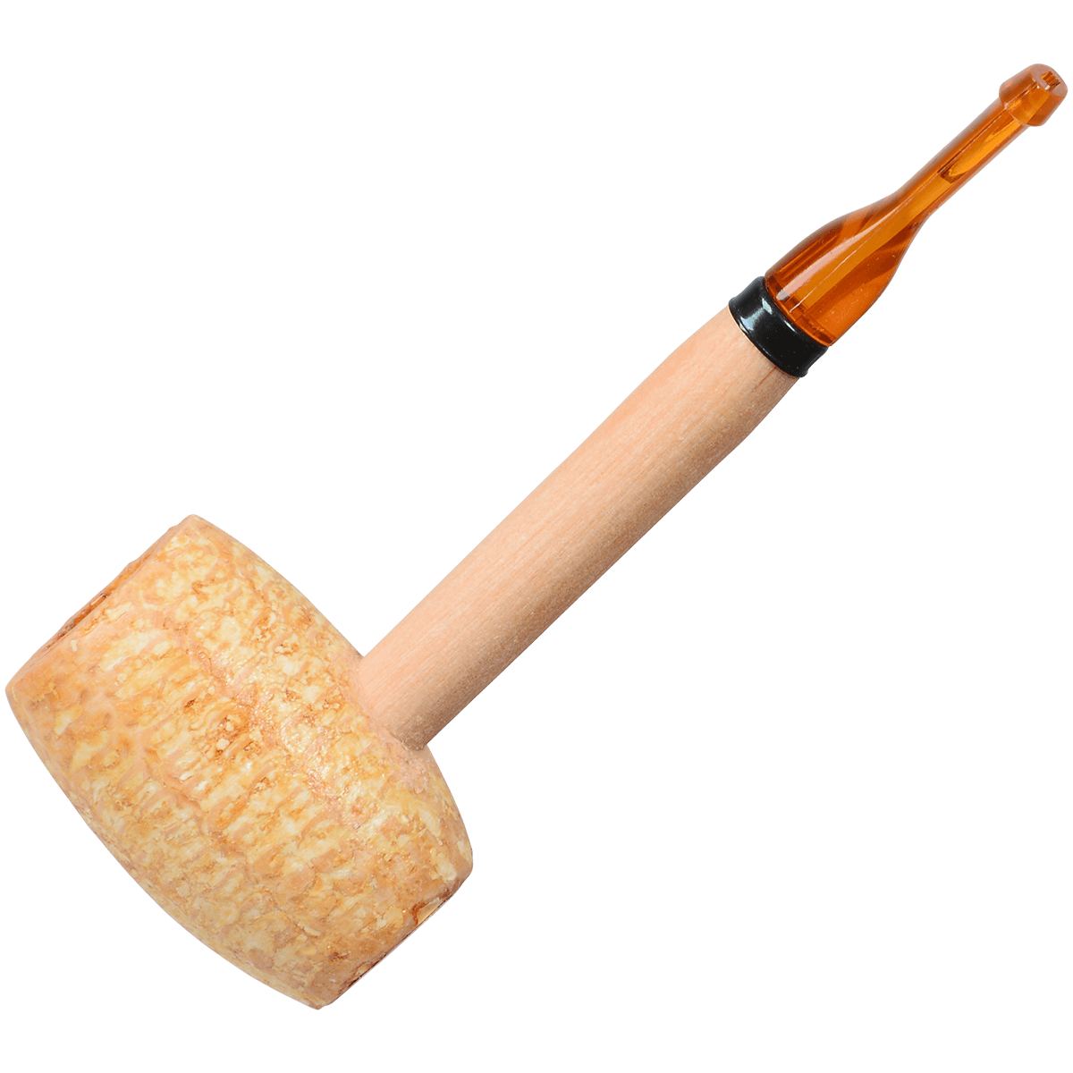 Pipes Miss. Meerschaum Corn Cob 459 Pony Mizzou Mix 12 Ct. Card