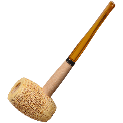 Pipes Miss. Meerschaum Corn Cob Tom Sawyer Huck Finn 12 Ct. Card
