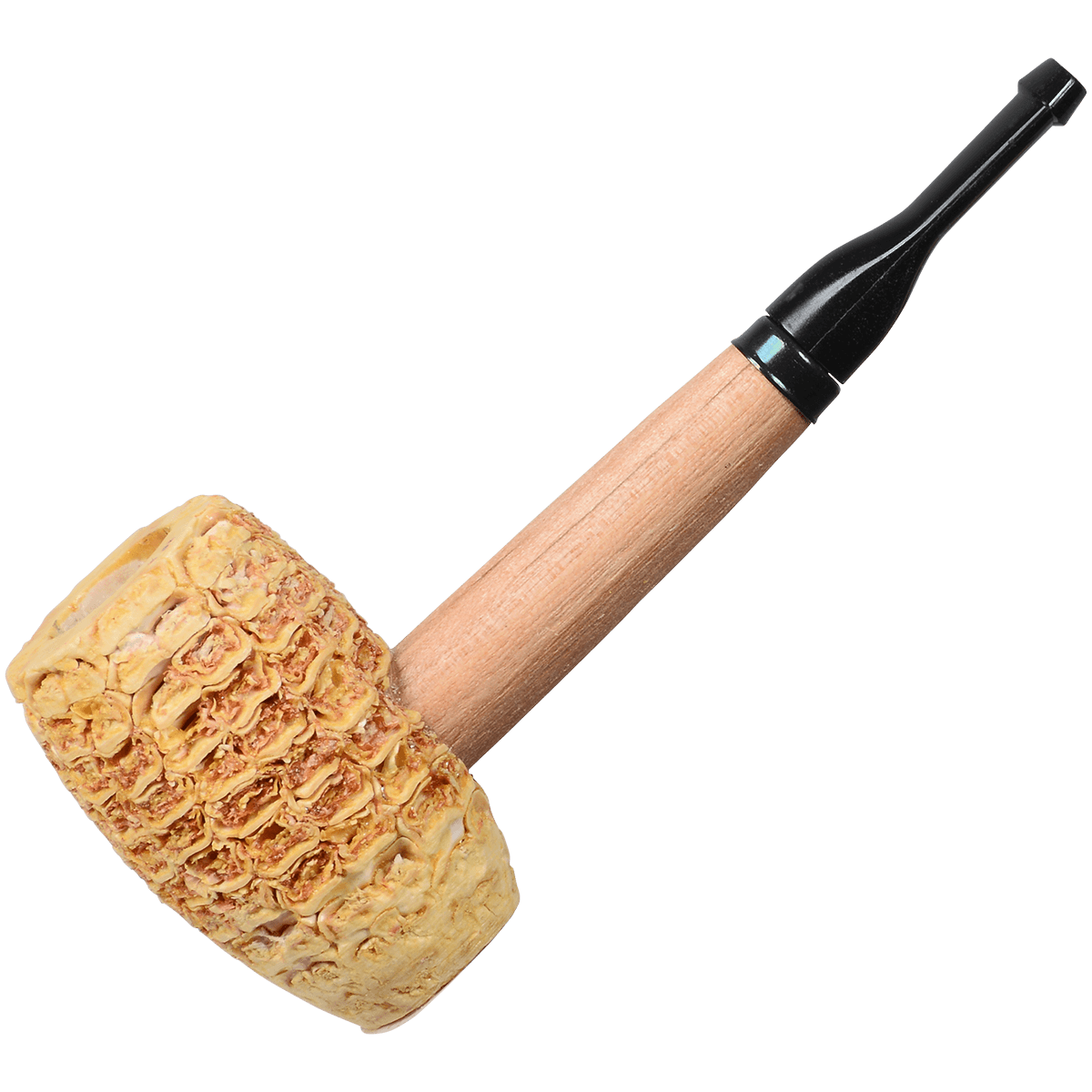 Pipes Miss. Meerschaum Corn Cob Tom Sawyer Huck Finn 12 Ct. Card
