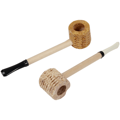 Pipes Miss. Meerschaum Corn Cob 201 Short Stop 24 Ct. Card