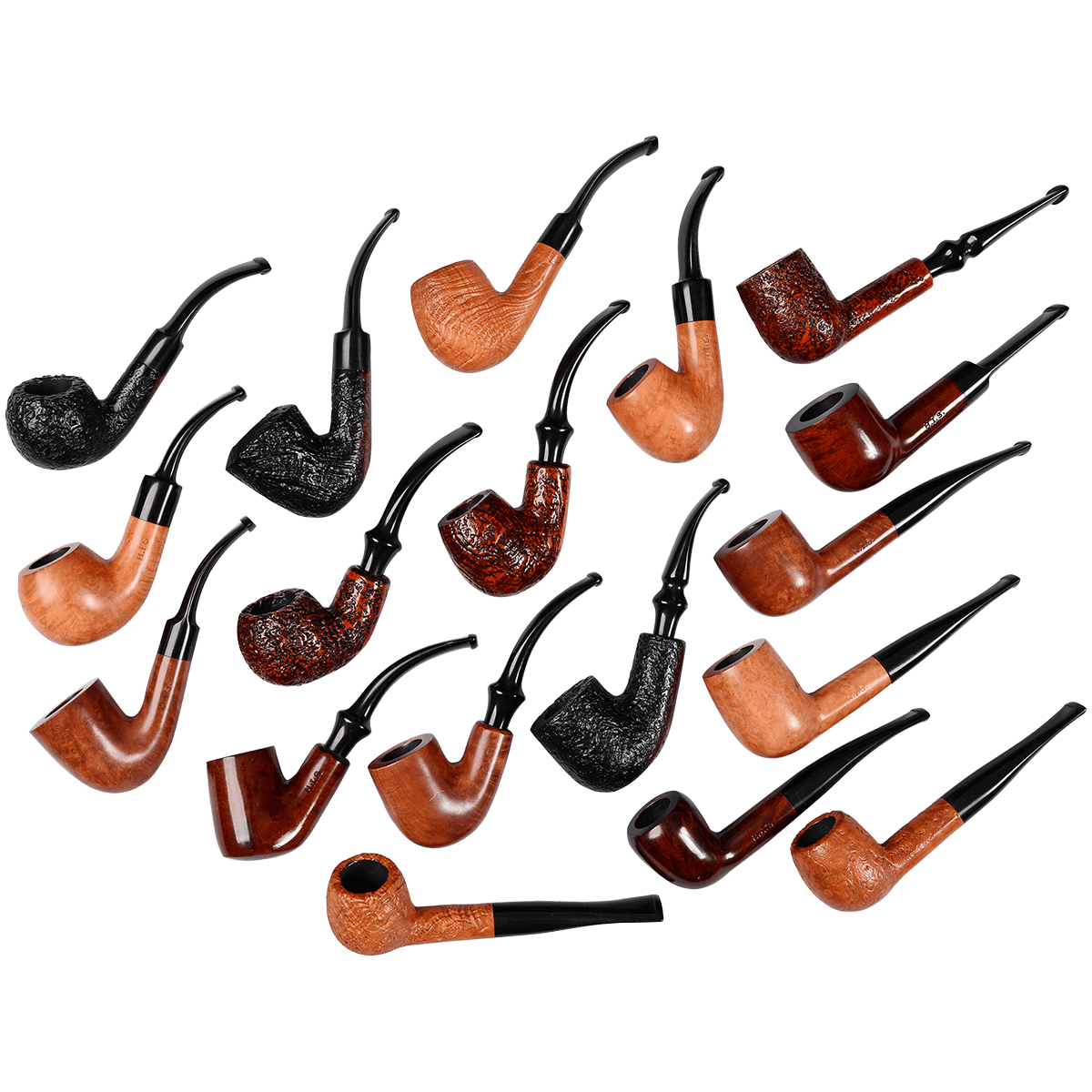 Pipes H.I.S. Assortment 18 Ct. 5 1 4 - 6"