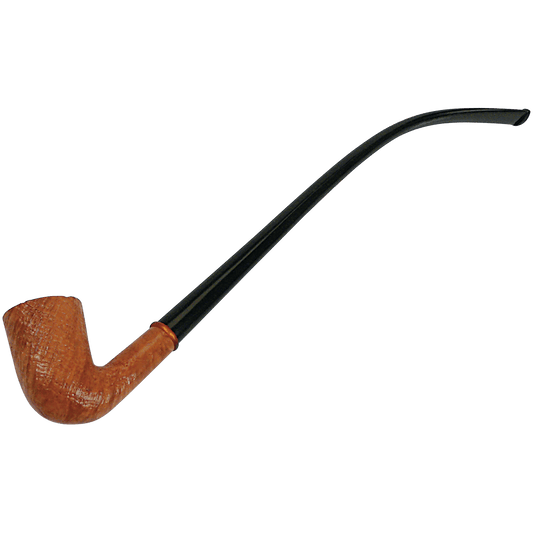 Pipes H.I.S. Churchwarden Rustic Sandblast 1 Ct. 11"