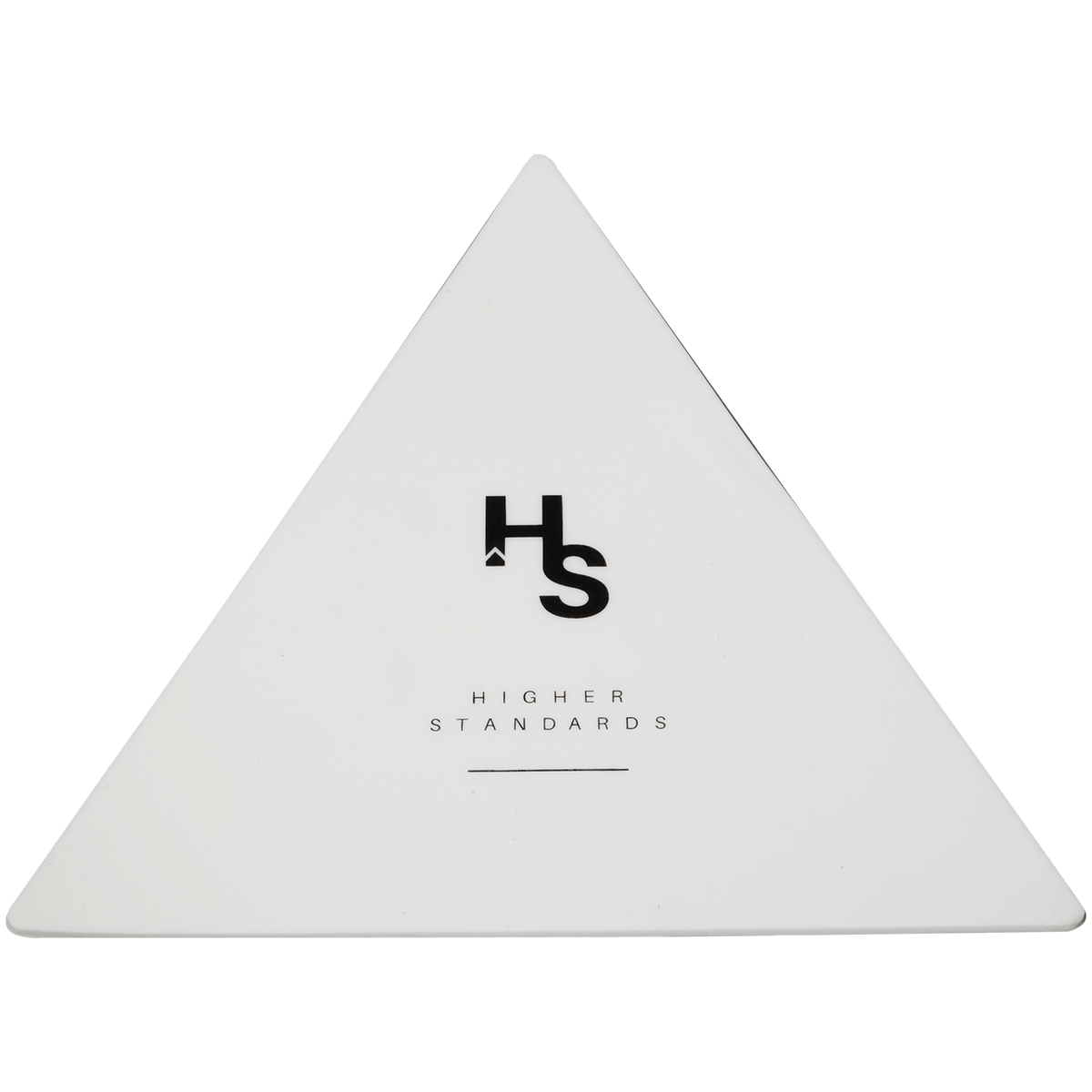 Mat Higher Standards 6" Triangle Dab Mat White
