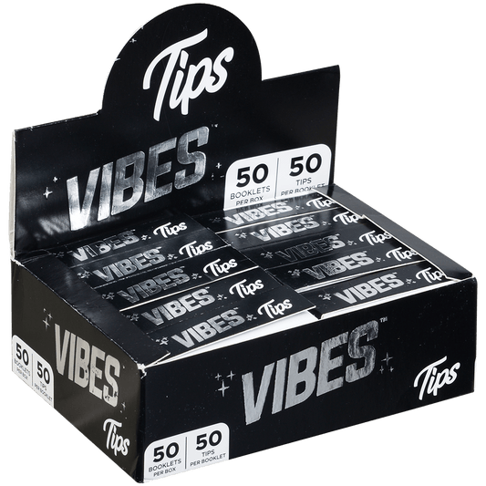 **VIBES TIPS 1 1/4 0BOXES PER DISPLAY 50 TIPS PER BOX