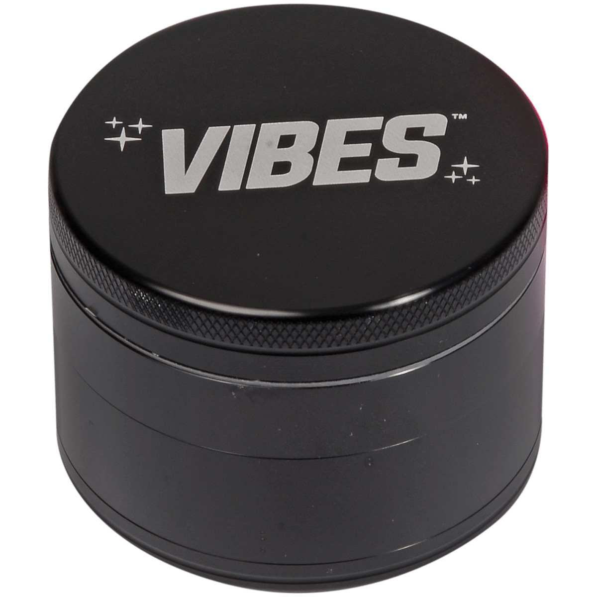Vibes X Aerospaced - Aluminum 4Pc Grinder - 2.5" (63Mm) - Black