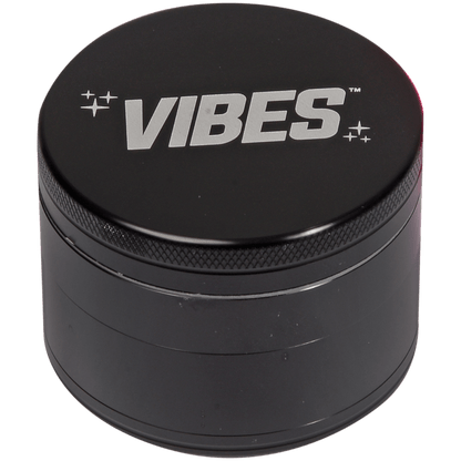 Vibes X Aerospaced - Aluminum 4Pc Grinder - 2.5" (63Mm) - Black