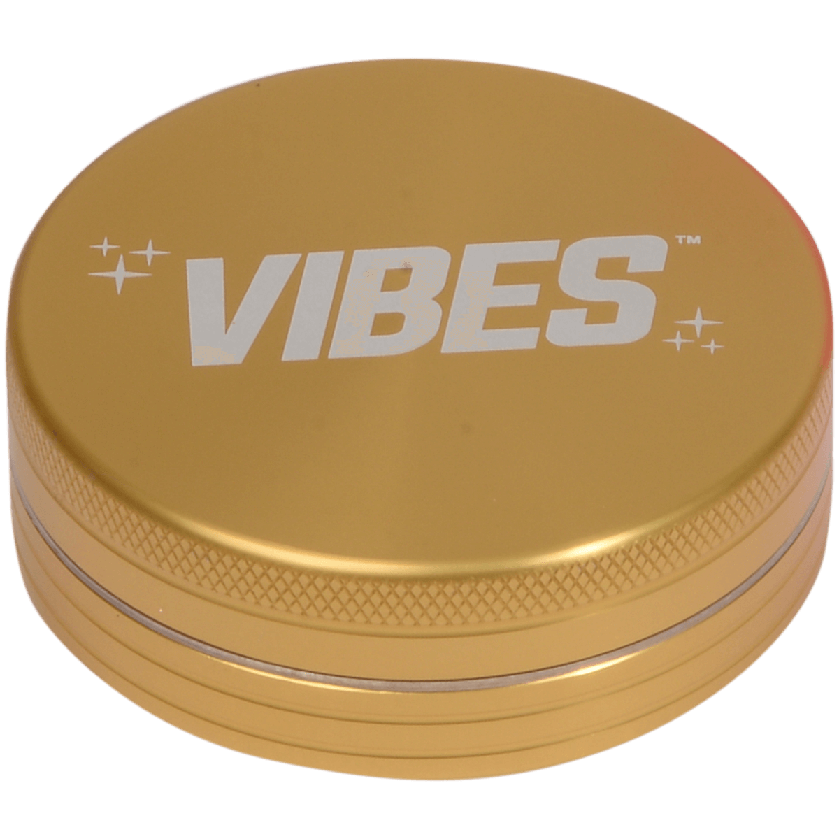 Vibes X Aerospaced - Aluminum 2Pc Grinder - 2.5" (63Mm) - Gold