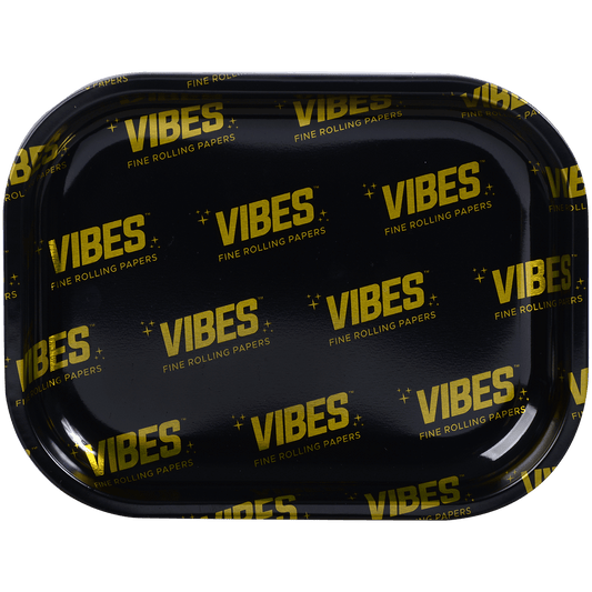 Vibes - Small Aluminum Tray (Standard) - Black Gold