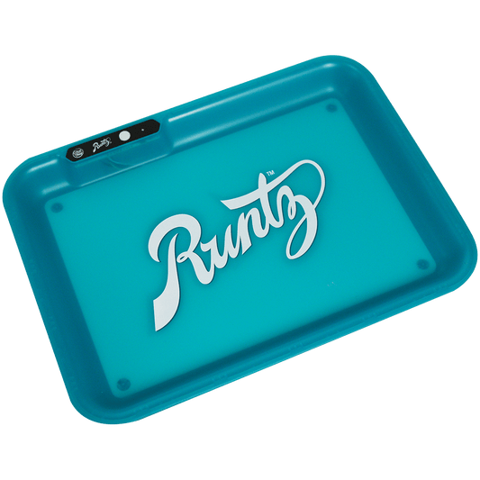 Rolling Tray Glow Runtz Divine Dark Teal 11.1"X8.3"X1.3"