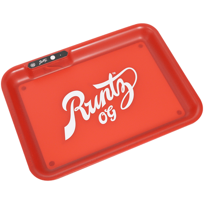 Rolling Tray Glow Runtz Og Red 11.1"X8.3"X1.3"