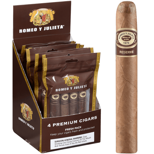 Romeo Y Julieta Reserve Toro Fresh Pack 8/4 Ct. Display