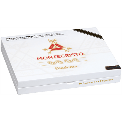 Montecristo White Figurado 10 Ct. Box 6.00X52