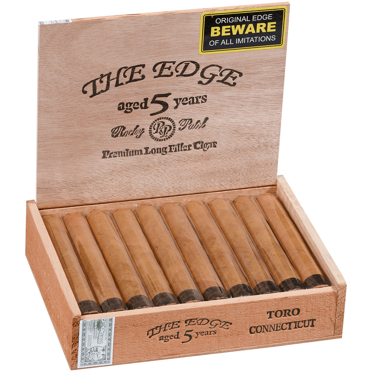 Rocky Patel The Edge Connecticut Toro 20 Ct. Box 6.00X52