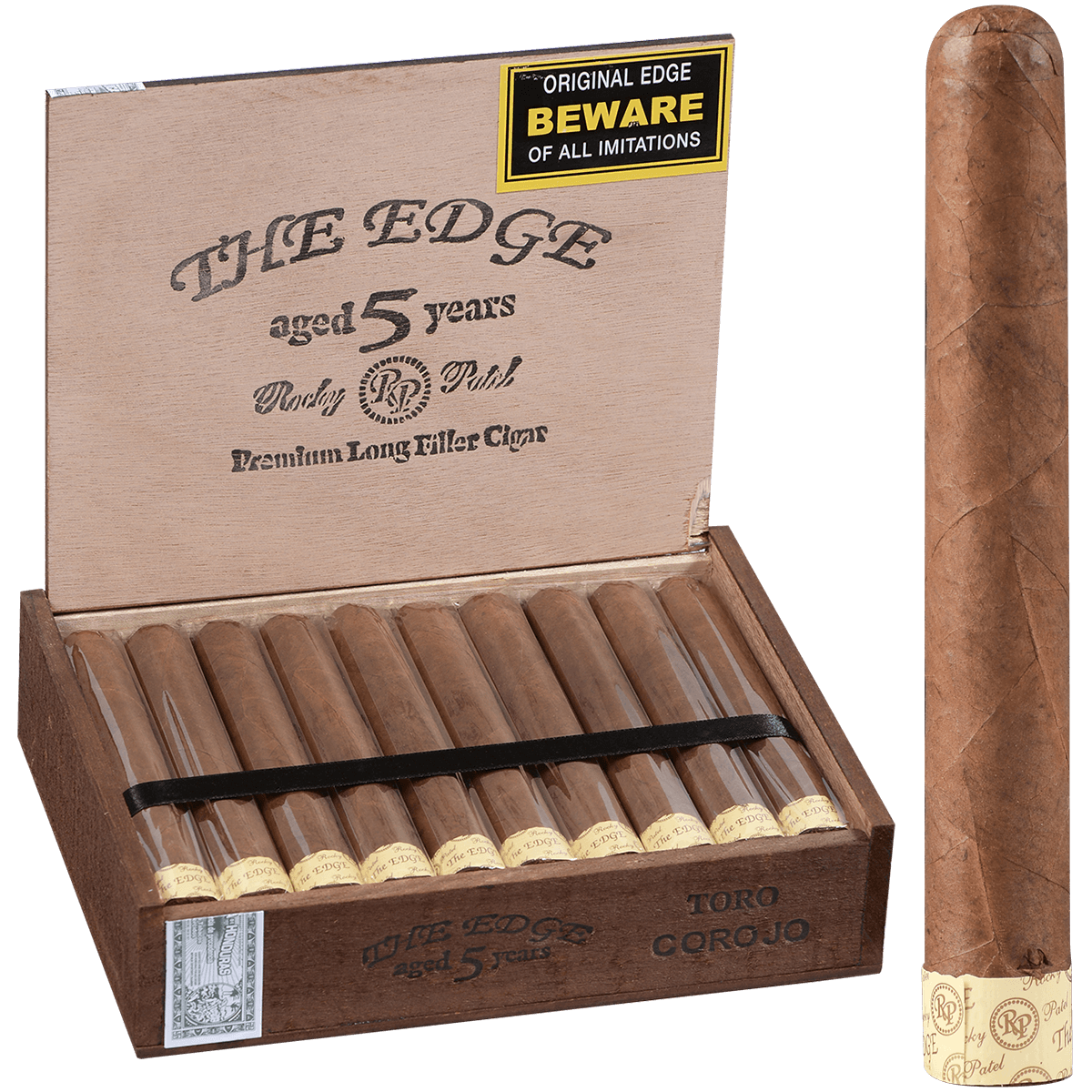 Rocky Patel The Edge Corojo Toro 20 Ct. Box 6.00X52