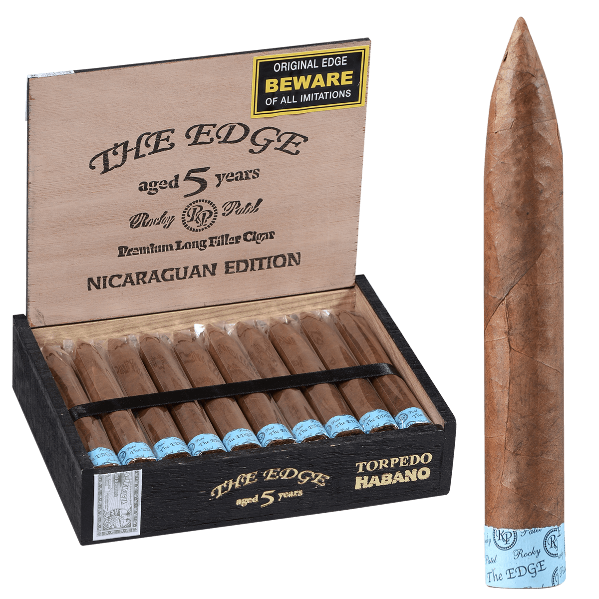 Rocky Patel The Edge Habano Torpedo 20 Ct. Box 6.00X52