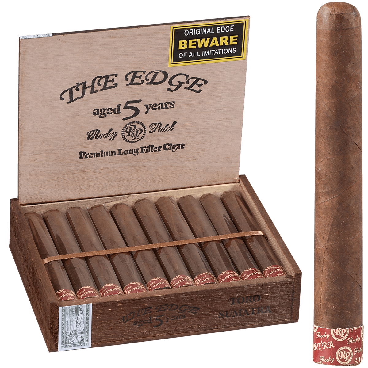 Rocky Patel The Edge Sumatra Toro 20 Ct. Box 6.00X52