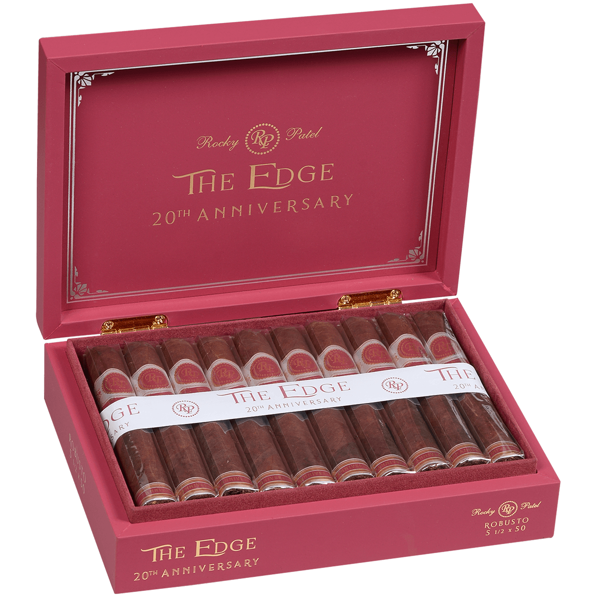 Rocky Patel The Edge 20Th Anniversary Robusto 20 Ct. Box 5.50X50